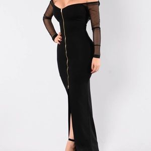 Fashion Nova Morticia dress